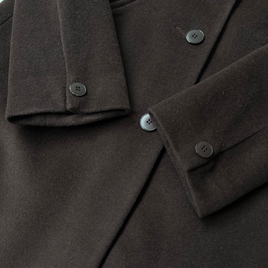 美品　agnes b. アニエスベー　ロングコート　チェスターコート　ウール