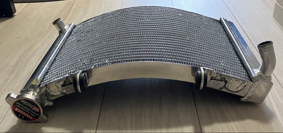 アルミ製ラジエータ NSR250R MC21 MC28 漏れ無し 程度良好