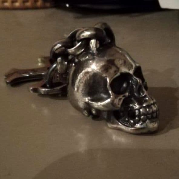 浅井健一 コルベットスカルキーホルダー2018 ウォレットハンガー　ガボール