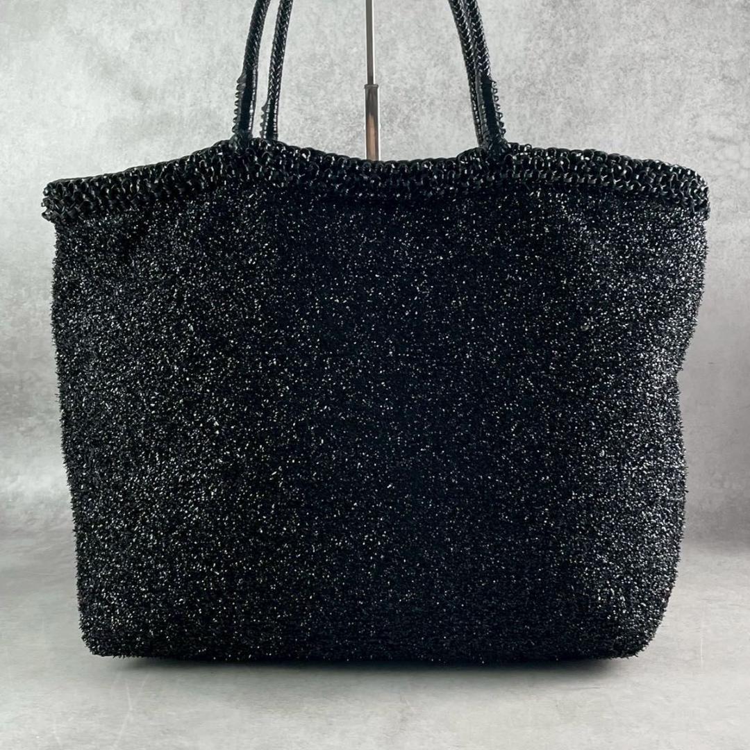 極美品　アンテプリマ　ミスト クマ　ベアーチャーム付　ワイヤー　トートバッグ