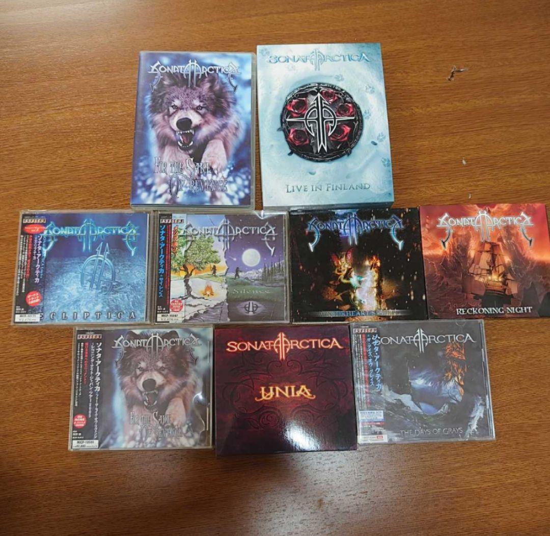 【CD+DVD】SONATA ARCTICA ソナタ・アークティカ 9作品セット