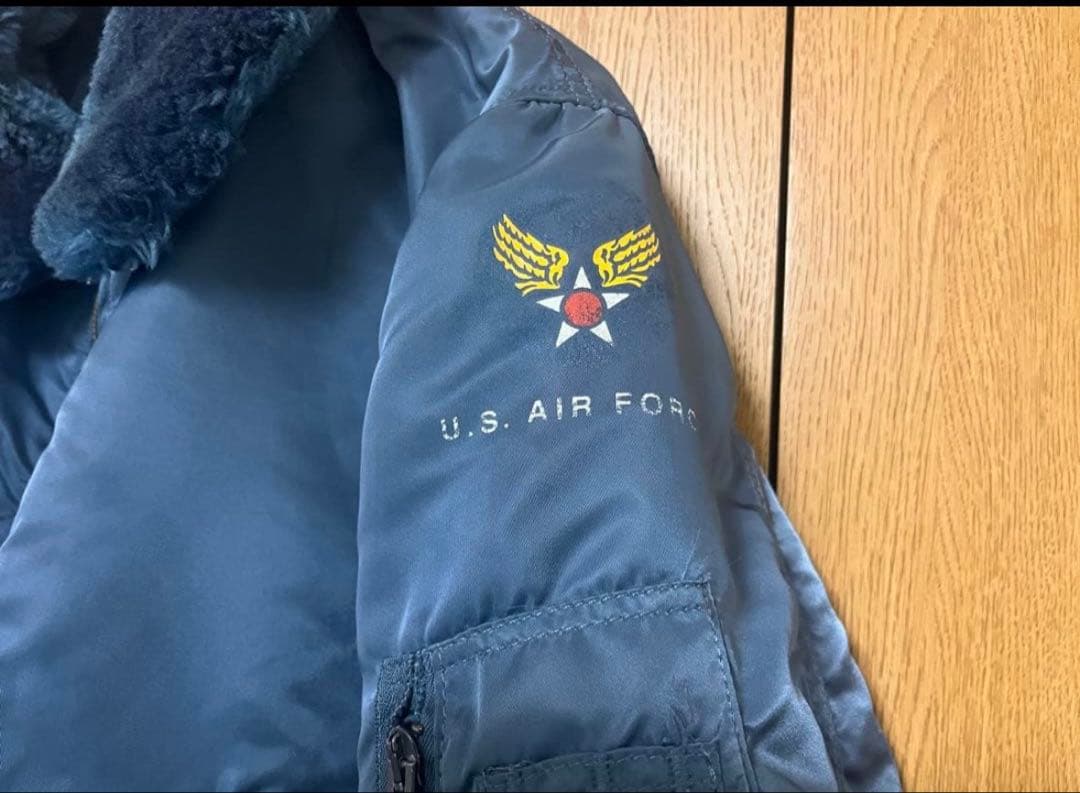 交渉可　U.S. AIR FORCE MA-1 フライトジャケット B15