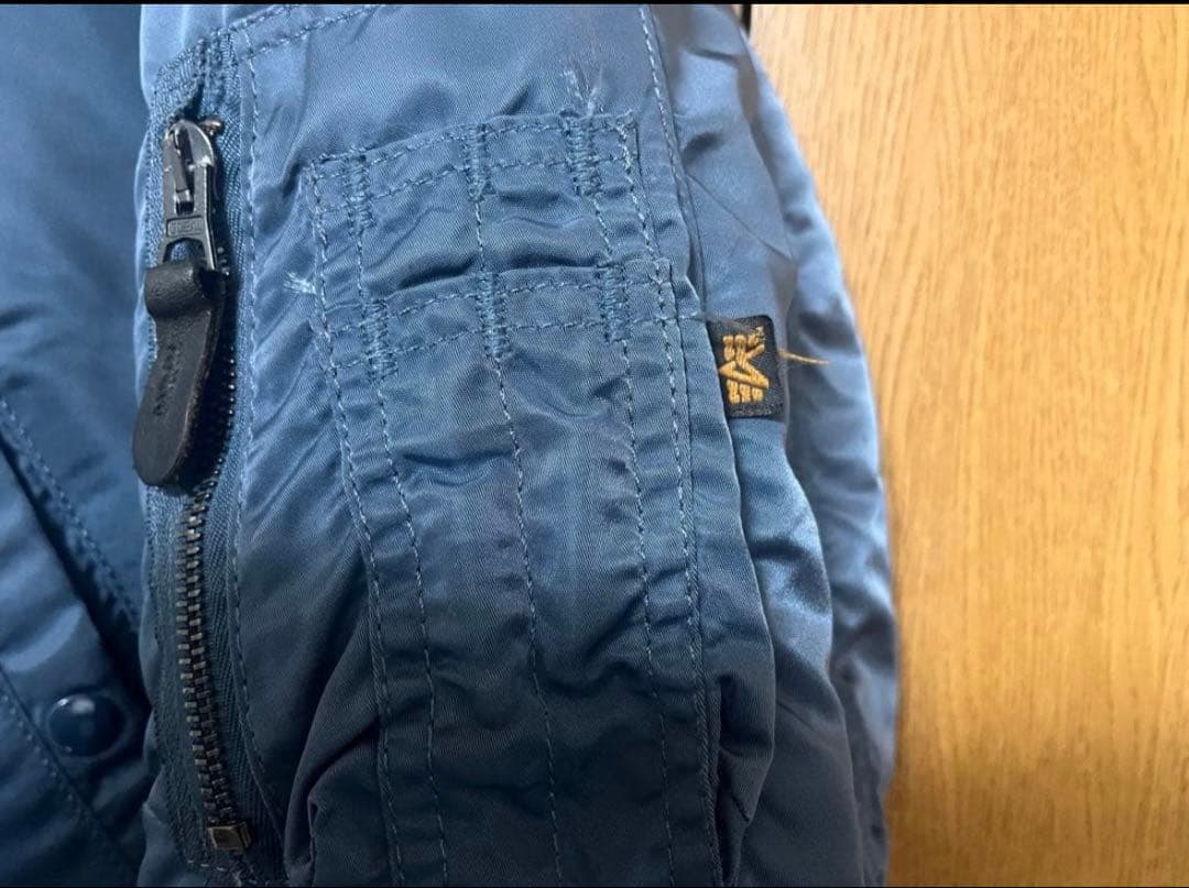 交渉可　U.S. AIR FORCE MA-1 フライトジャケット B15