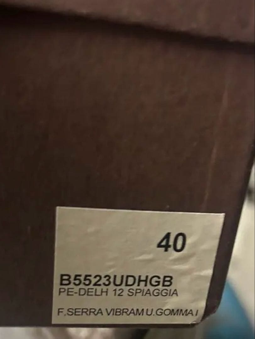 BUTTERO スエード グレー 靴 40