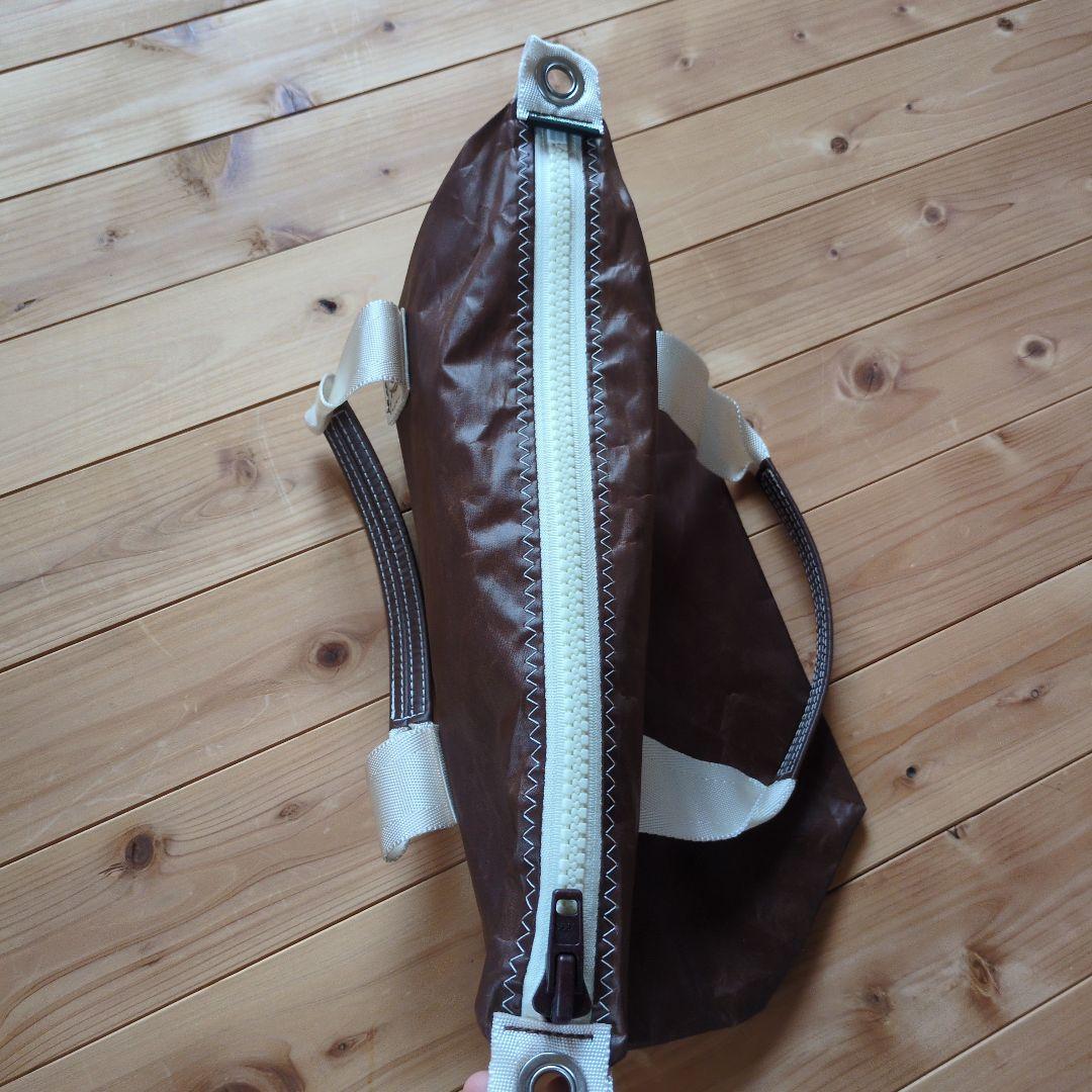 JIB　ファスナートート　Sサイズ　ブラウン　①