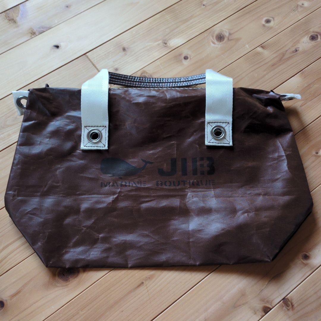JIB　ファスナートート　Sサイズ　ブラウン　①