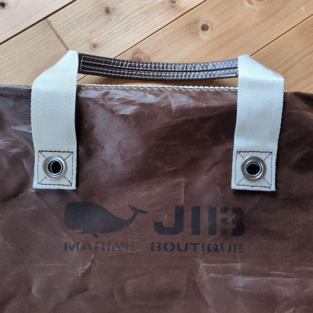 JIB　ファスナートート　Sサイズ　ブラウン　①