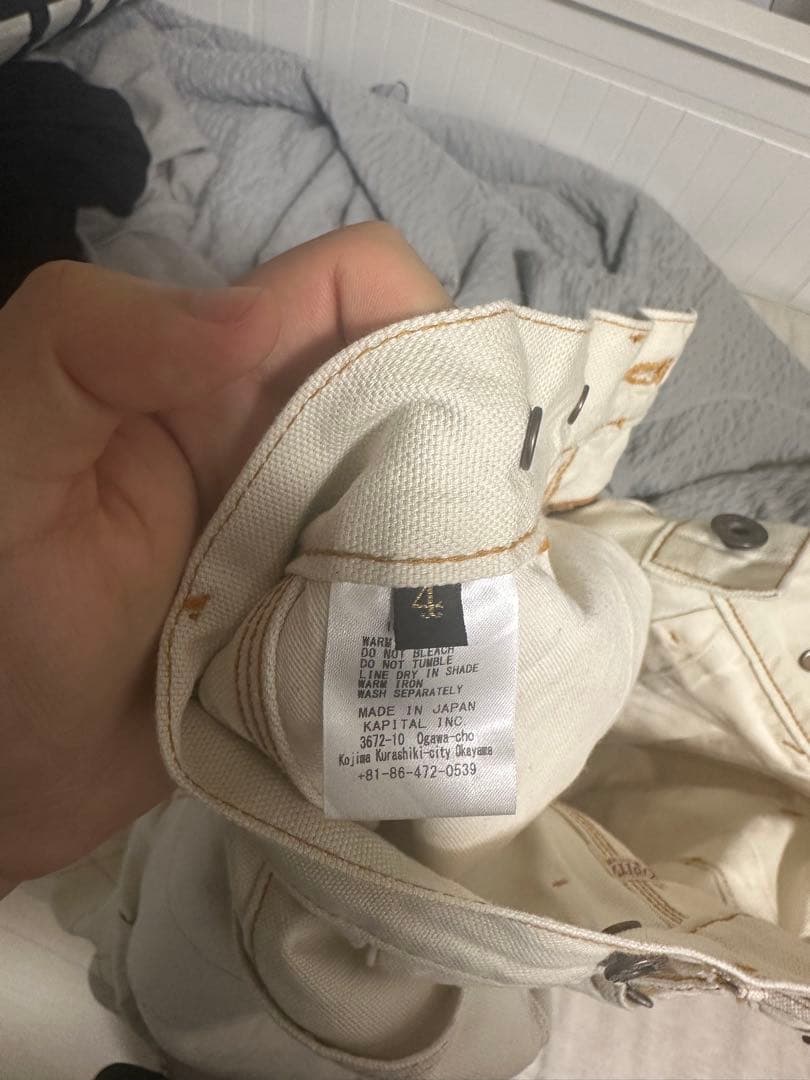 t*6様 KAPITAL ランバーパンツ lumber pants EK-142