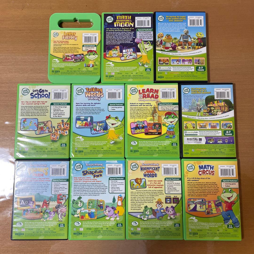 【英語】LeapFrog DVD 11枚セット