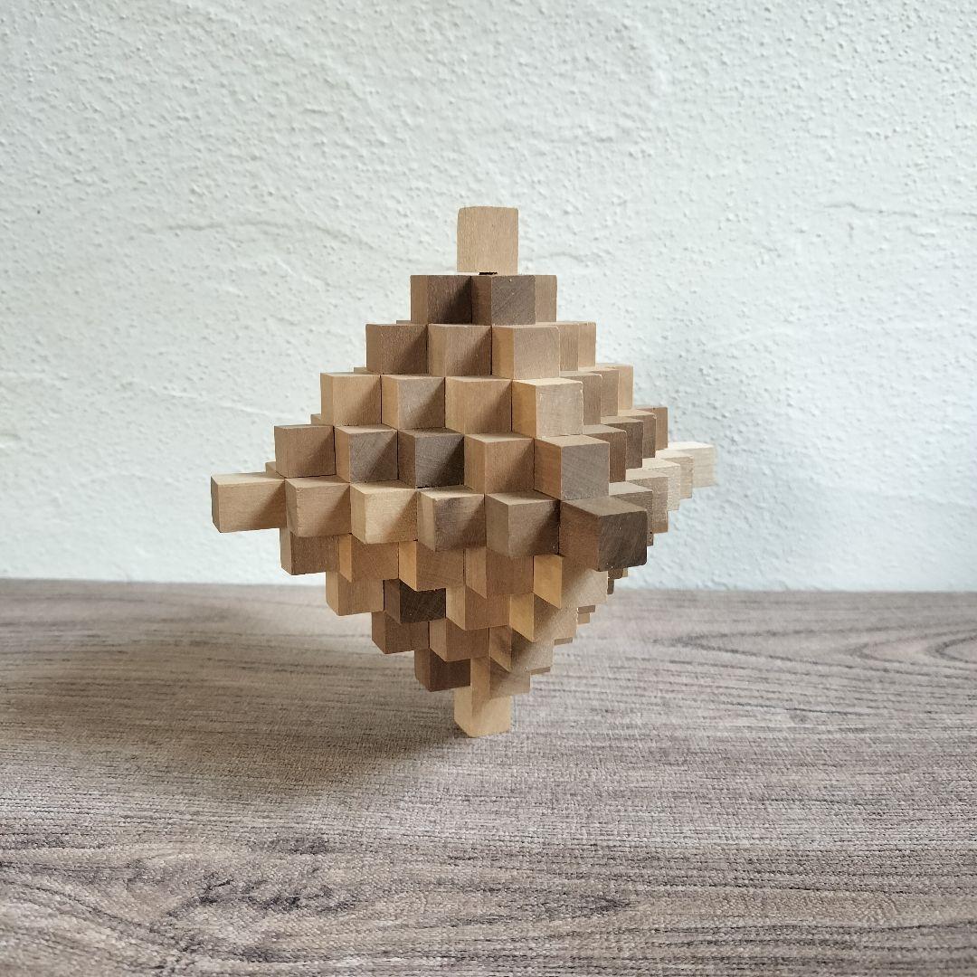 美品✨山中組木工房 『51本組木』山中成夫 組木細工