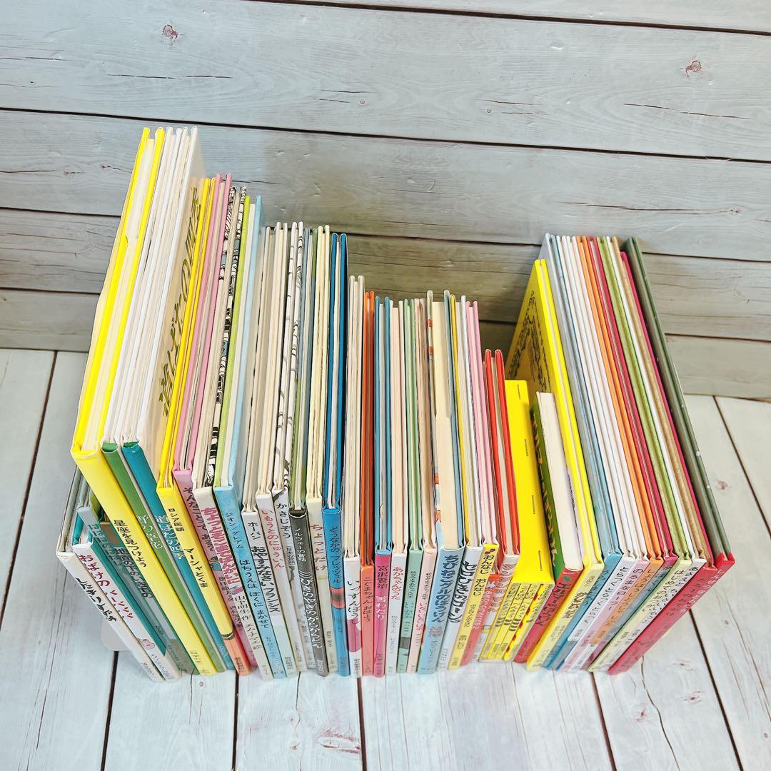 家庭保育園絵本リストの絵本まとめ③絵本43冊まとめ売り！美品揃い！良書多数！