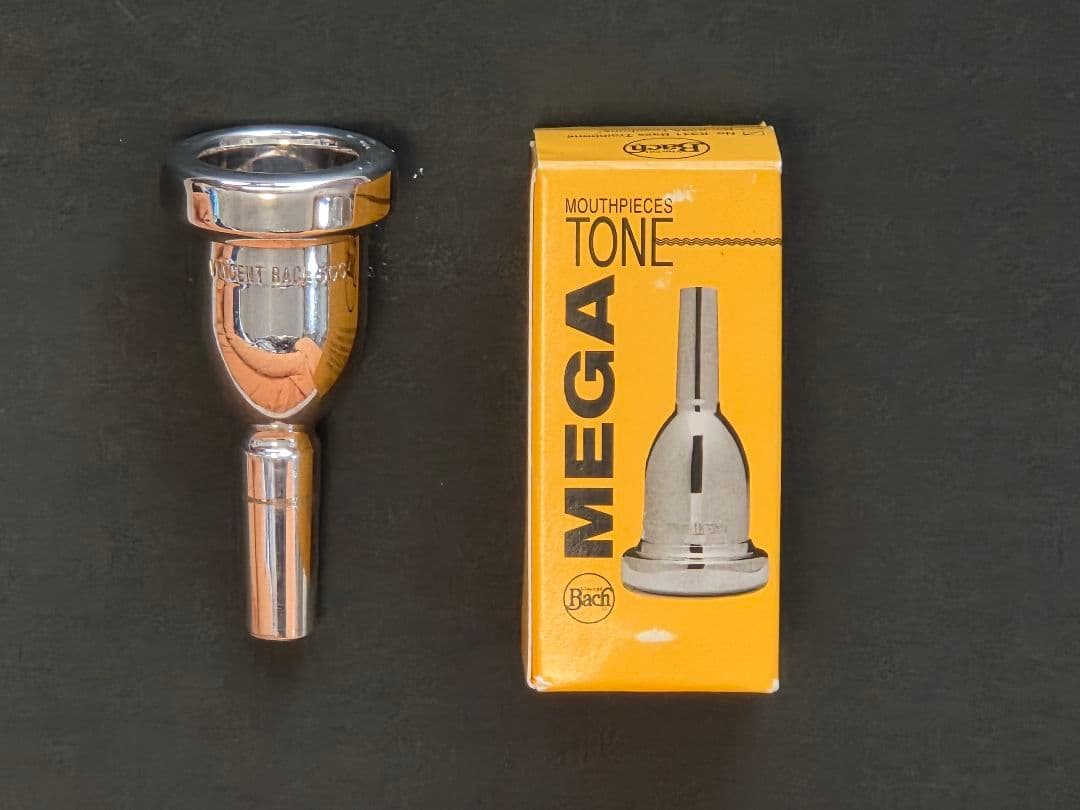 Bach MEGA TONEバックメガトーン トロンボーンマウスピース5GS太管