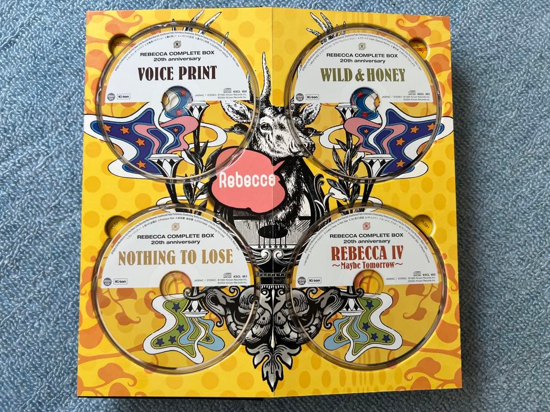 邦楽 REBECCA COMPLETE BOX 20th Anniversary