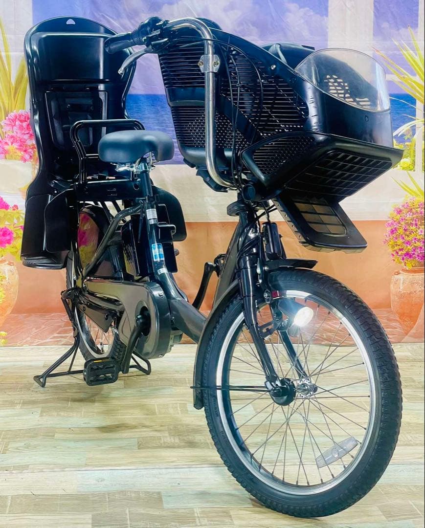 超人気！BIKKE ビッケ16AH！⭐️ブリヂストン子供乗せ電動自転車Y3257