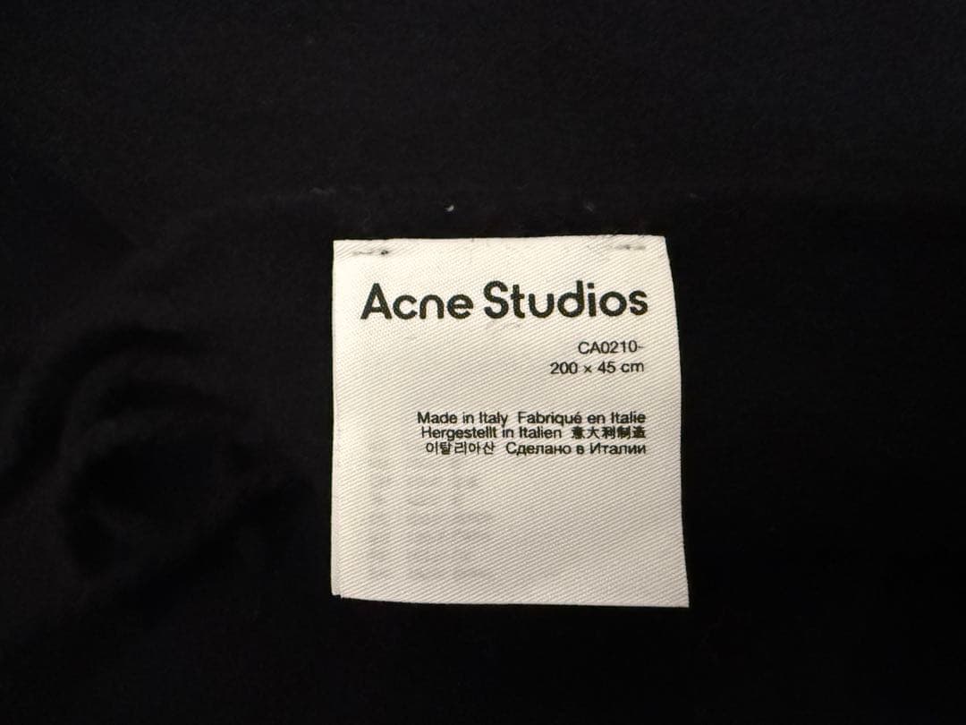 Acne Studios CA0210 - 200 x 45 cm ブラック
