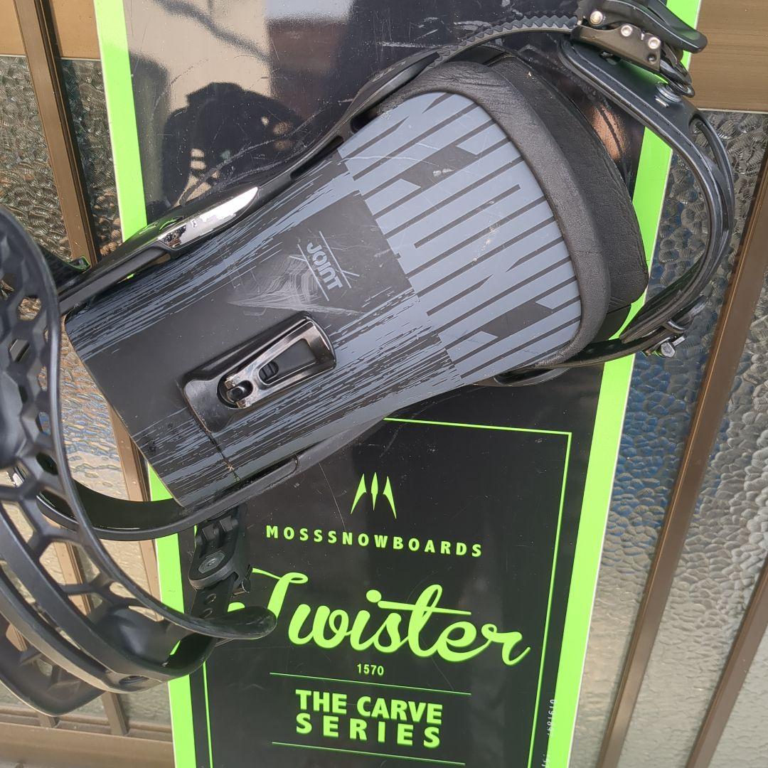 MOSS ツイスター 19-20モデル 157スノーボード 板、ビンディング