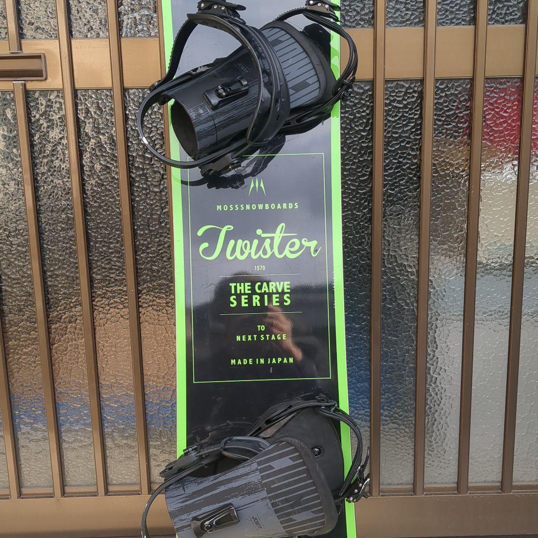 MOSS ツイスター 19-20モデル 157スノーボード 板、ビンディング