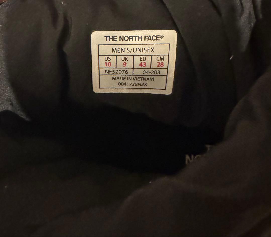 ノースフェイス　ヌプシブーツ　メンズ　28 ブラック