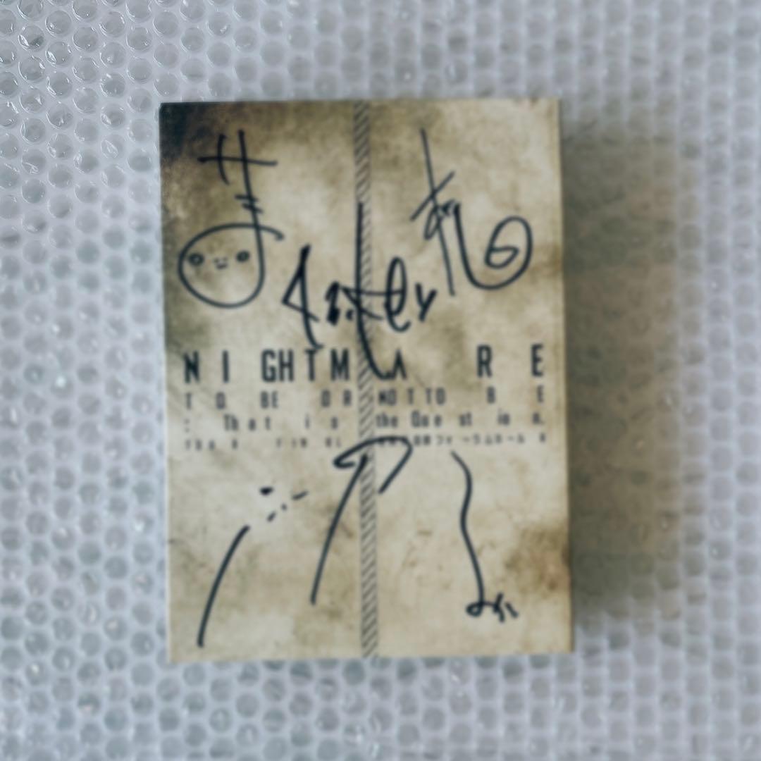 NIGHTMARE 初回生産限定盤 DVD&CD サイン入り