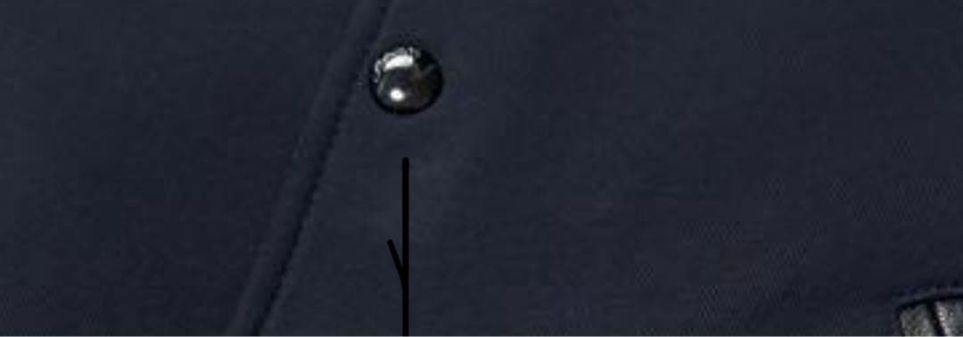 美品 COACH コーチ C刺繍 ヴァーシティジャケット 羊革 スタジャン S