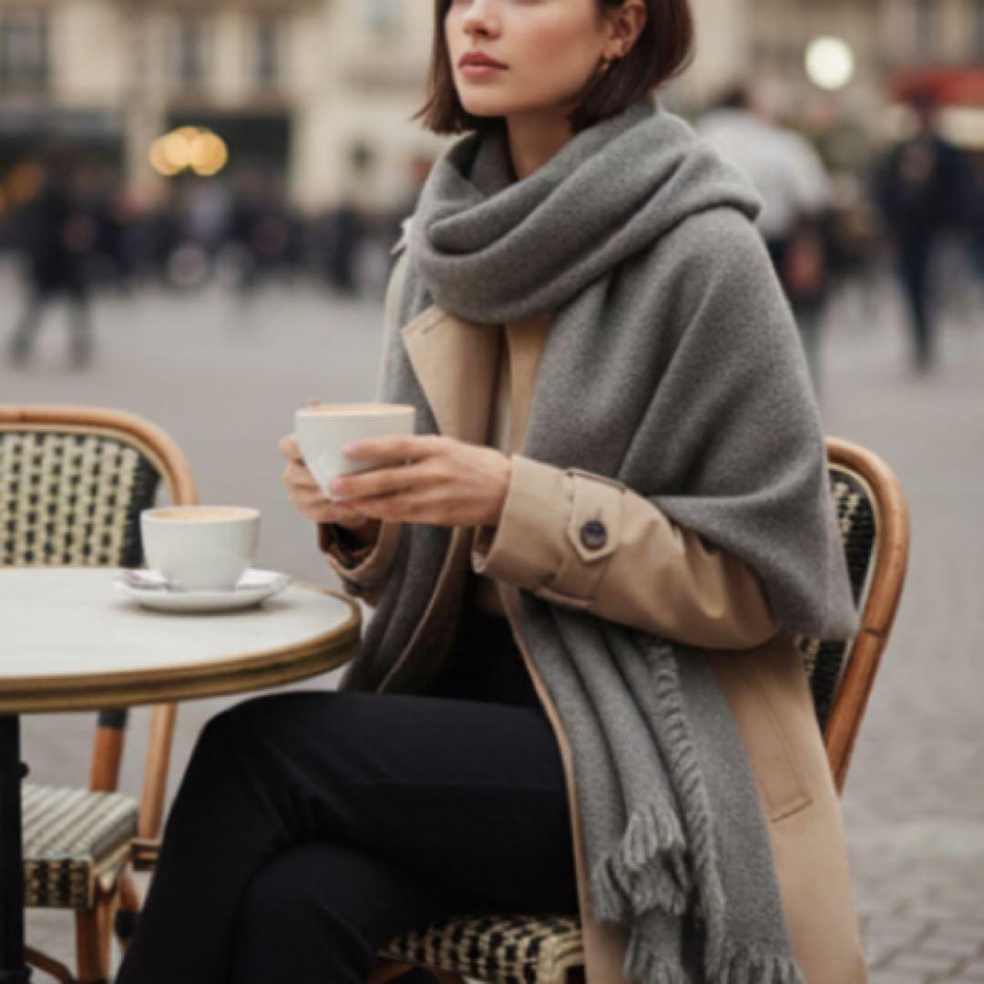 ユ*す様 NIMNIMDUAI ニムニムデュアイ カシミアウール 大判ストール