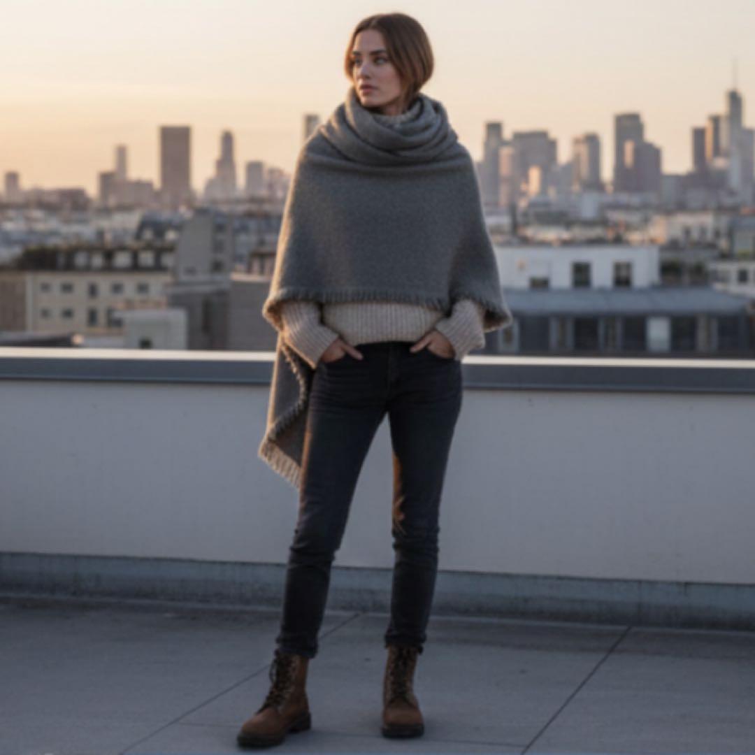 ユ*す様 NIMNIMDUAI ニムニムデュアイ カシミアウール 大判ストール