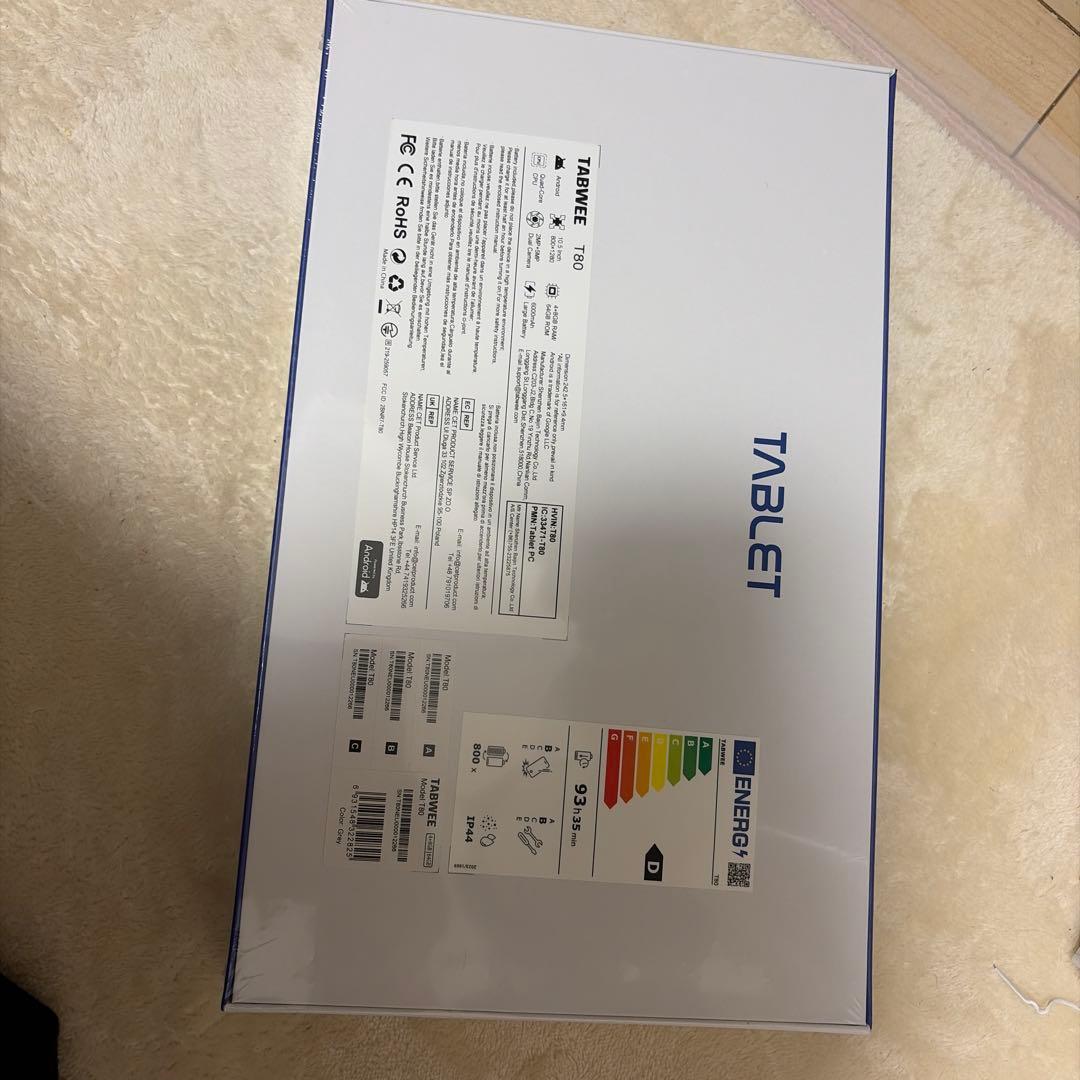 【美品】タブレットAndroid 15 10インチ Wi-Fi 薄型GMS認証