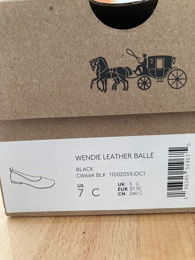 【COACH】フラットシューズ　24cm