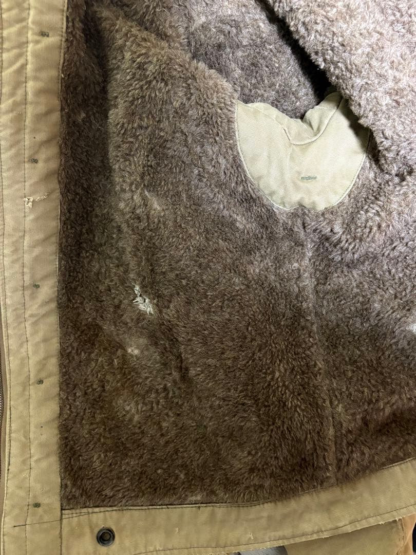 【実戦使用個体】 40s N-1デッキジャケットCONMAR ステンシル