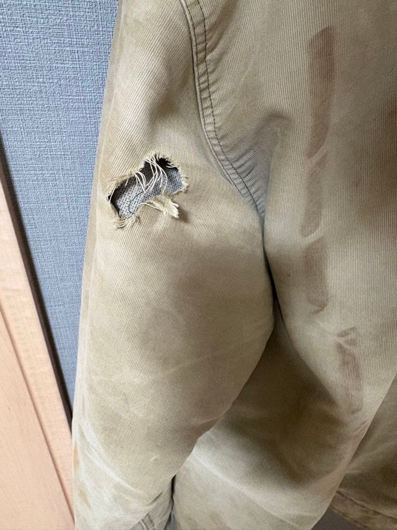 【実戦使用個体】 40s N-1デッキジャケットCONMAR ステンシル