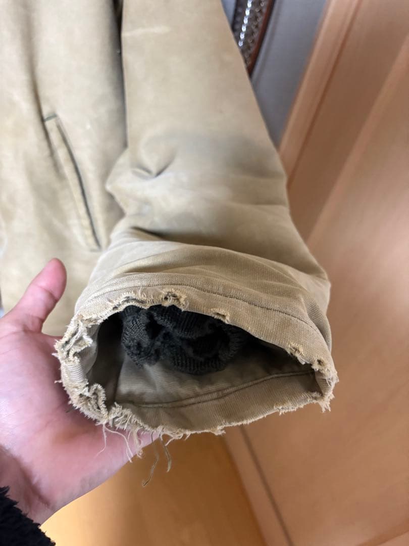 【実戦使用個体】 40s N-1デッキジャケットCONMAR ステンシル