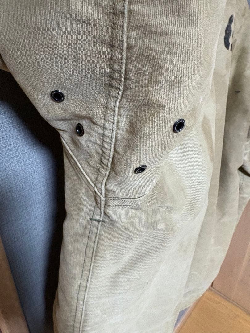 【実戦使用個体】 40s N-1デッキジャケットCONMAR ステンシル