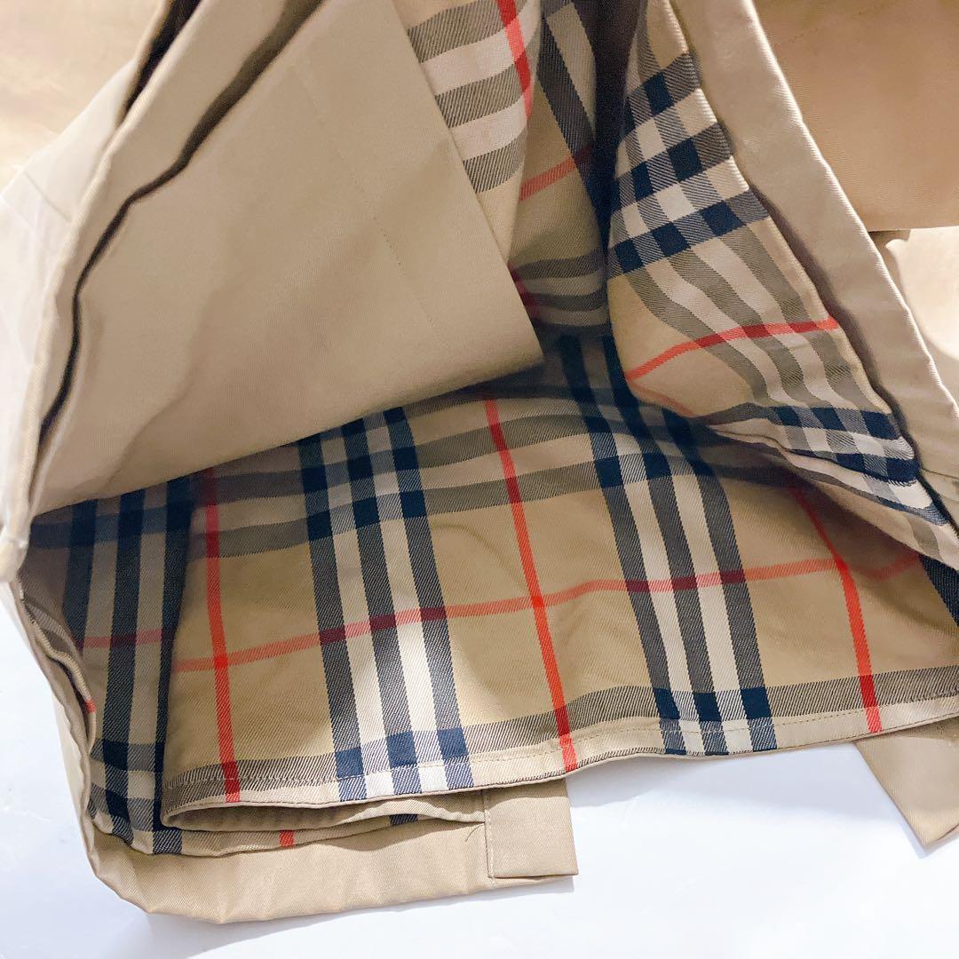 【専用品バーバリーズ　ロングダブルトレンチコート　ハニーベージュ　ノバチェ