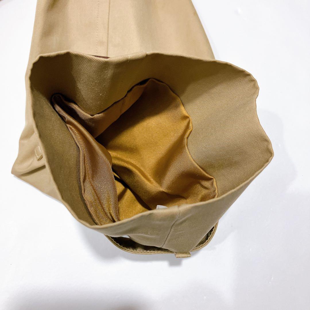 【専用品バーバリーズ　ロングダブルトレンチコート　ハニーベージュ　ノバチェ