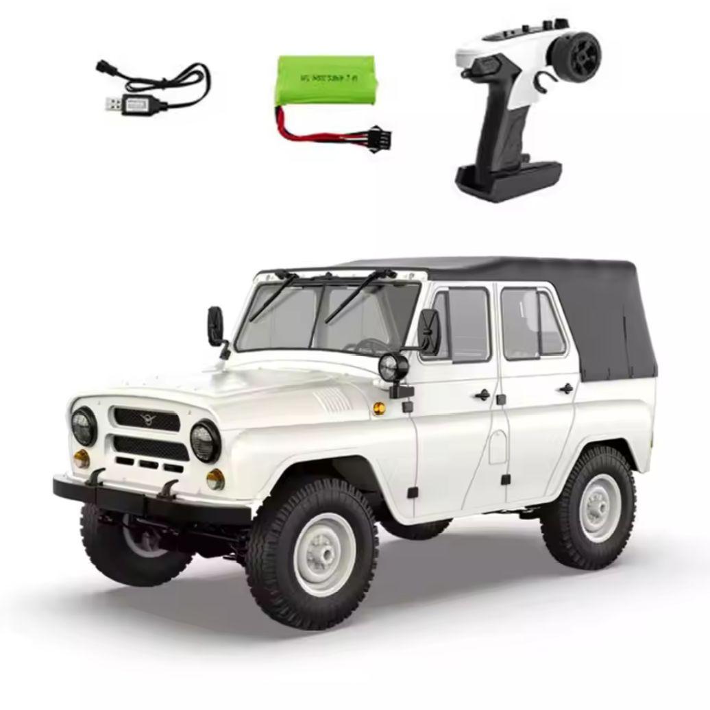 最新モデル WPL C94 UAZ-469 RTR 1/10 RC ラジコン 白