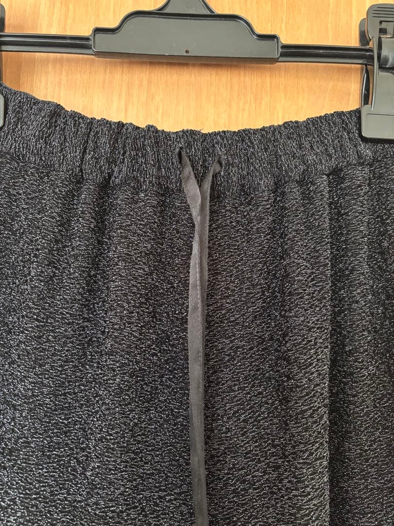 【未使用に近い】シーマリー cccmalie ラウンジパンツ ラメ ブラック