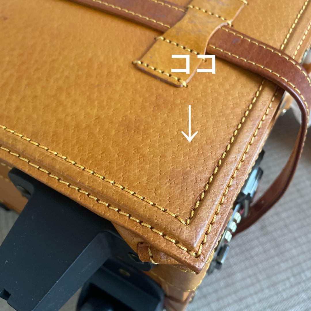 非売品　SNOOPY レザーキャリーケース　レア