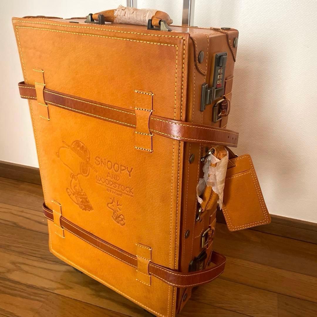 非売品　SNOOPY レザーキャリーケース　レア