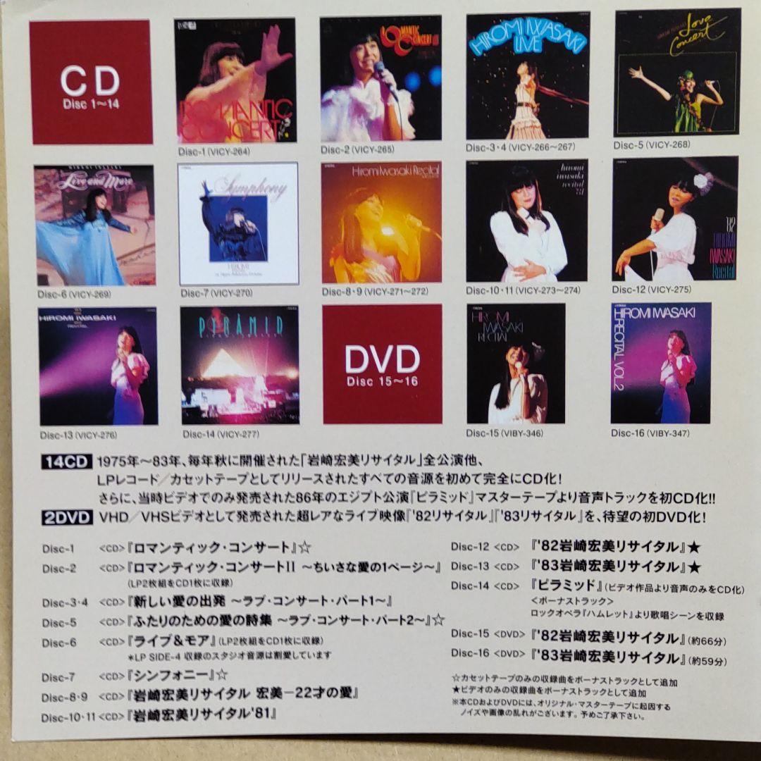 岩崎宏美  BOX スーパーライブコレクション