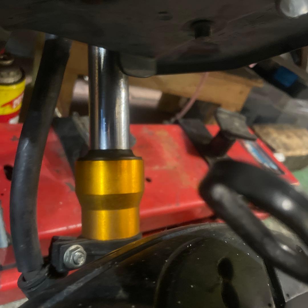 ライブディオzx ステム　フロント足回り 前ホイール