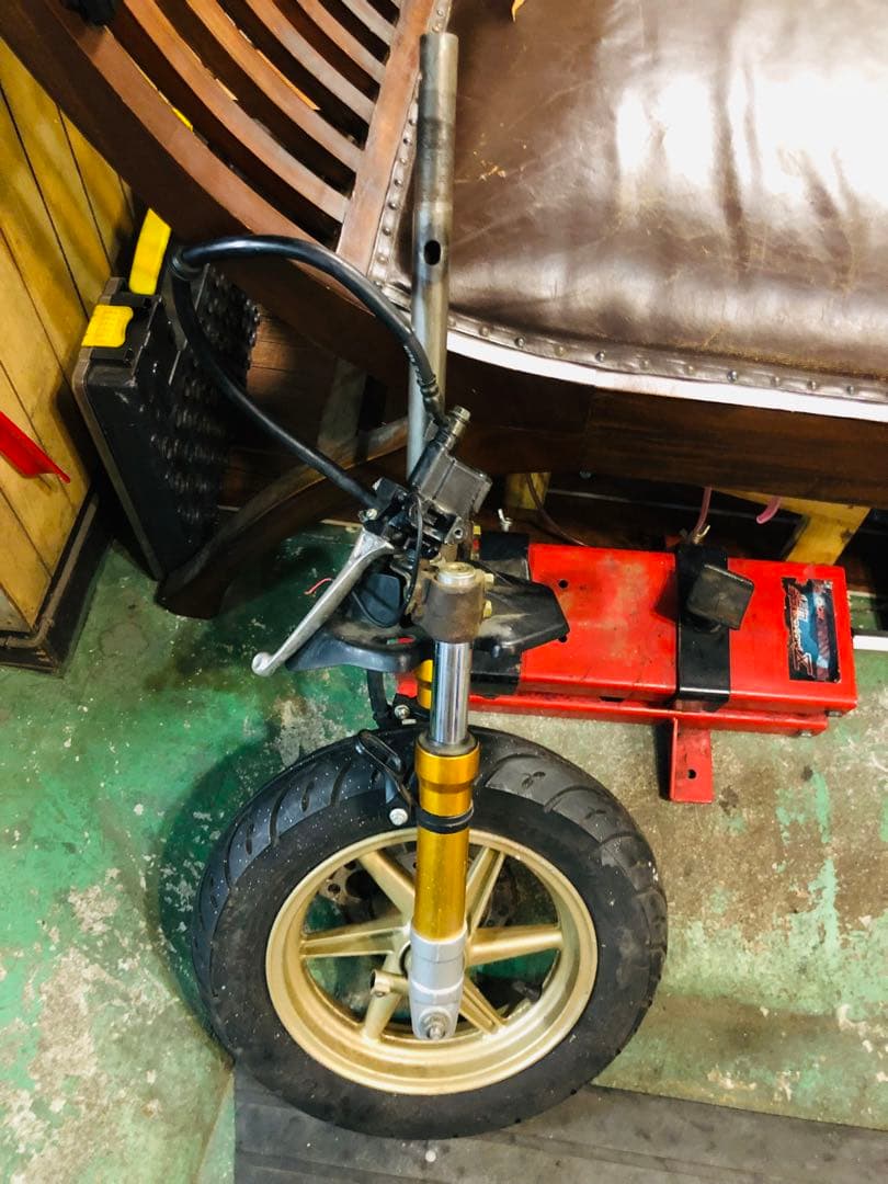 ライブディオzx ステム　フロント足回り 前ホイール