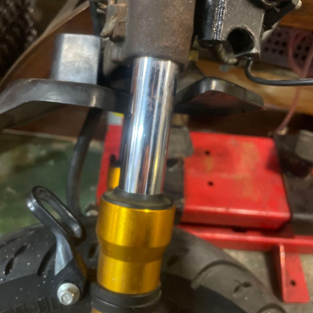 ライブディオzx ステム　フロント足回り 前ホイール