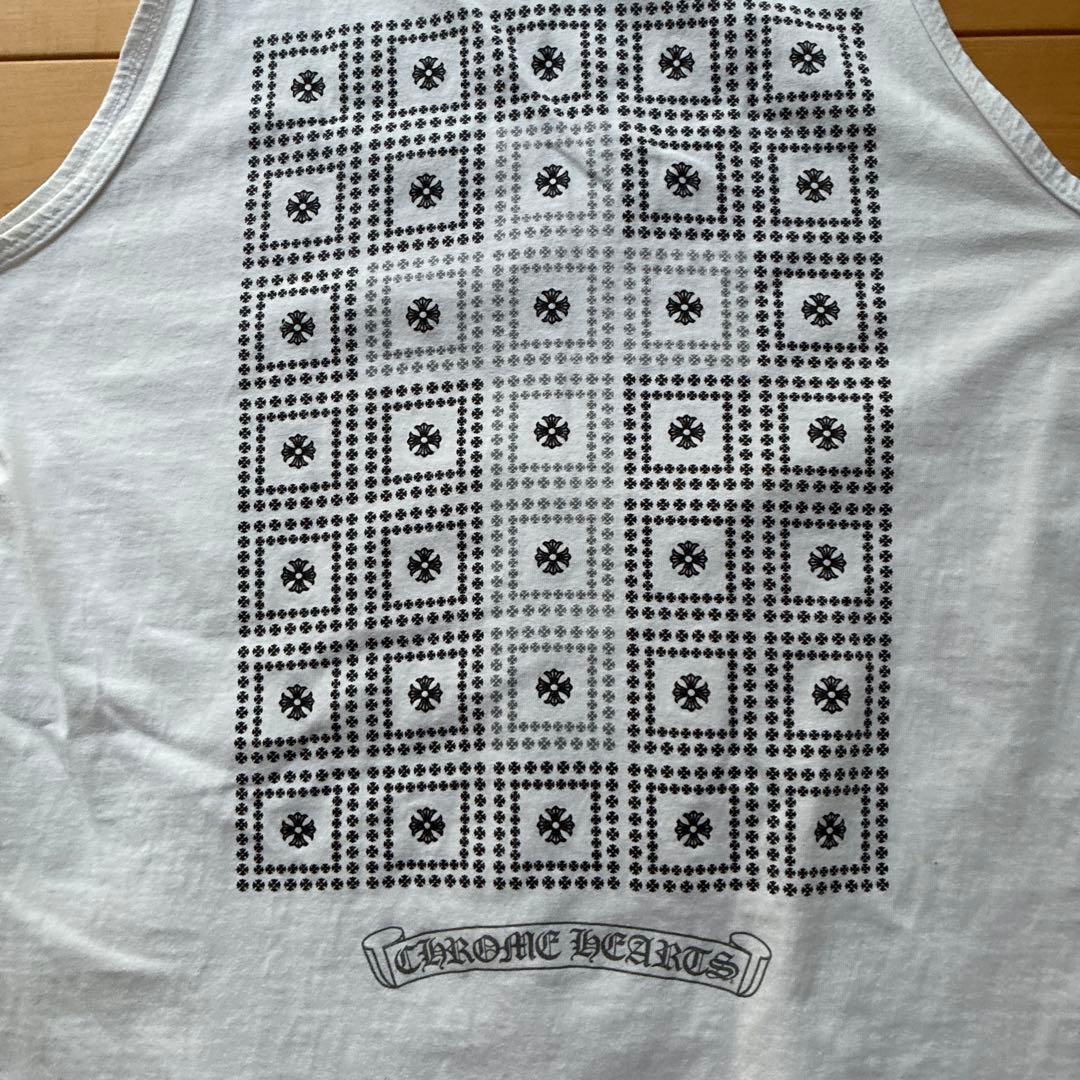 CHROME HEARTS タンクトップ Ｍ　ホワイト