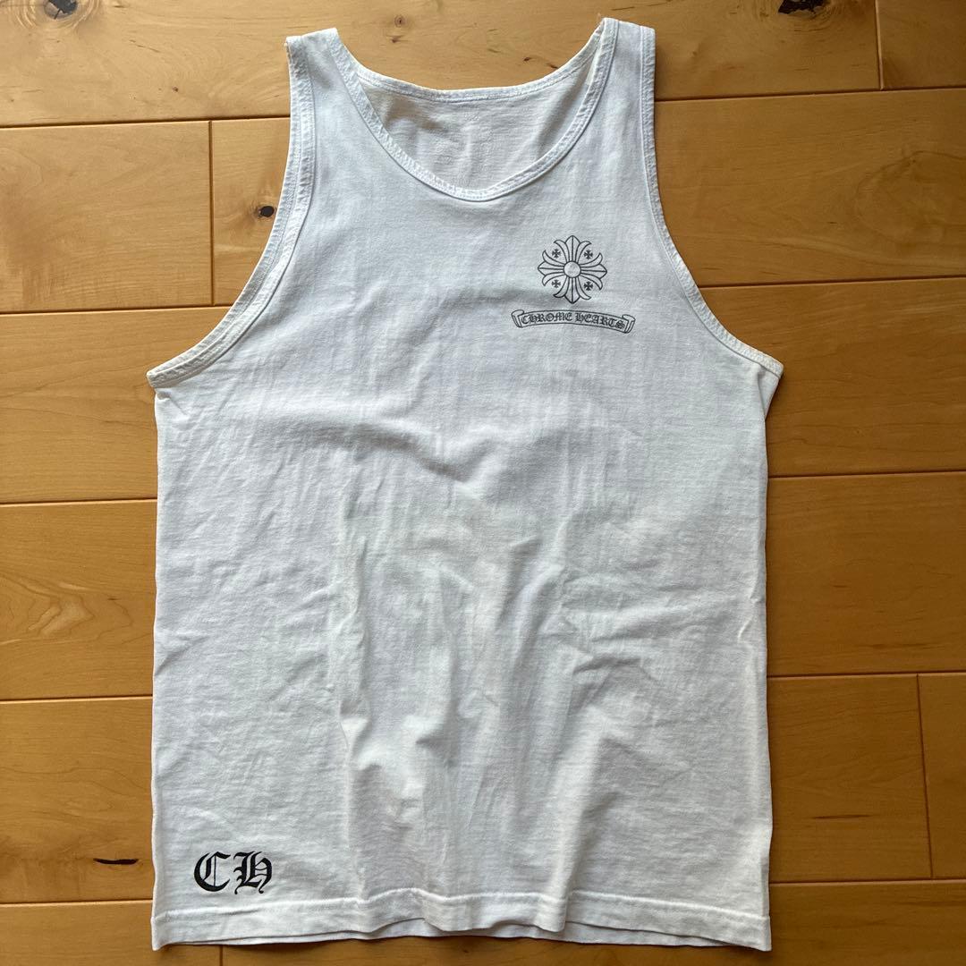 CHROME HEARTS タンクトップ Ｍ　ホワイト