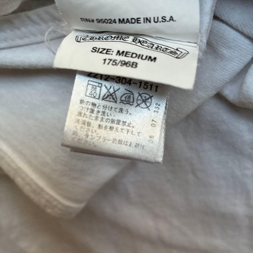 CHROME HEARTS タンクトップ Ｍ　ホワイト