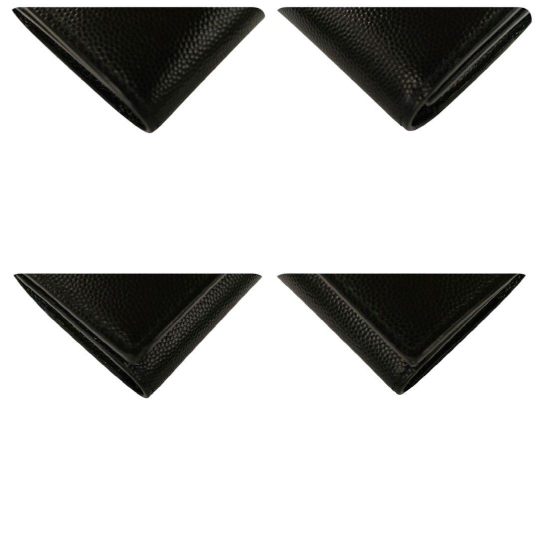 サンローラン　4連キーケース　カサンドラ　YSL　レザー　ブラック