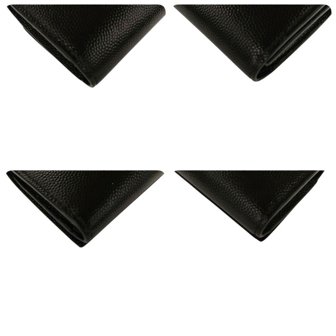 サンローラン　4連キーケース　カサンドラ　YSL　レザー　ブラック