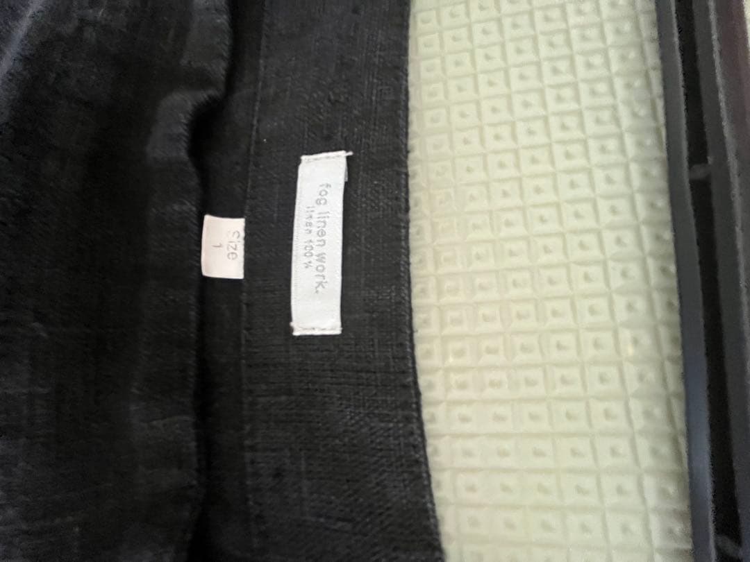 fog linen work リネンワンピース