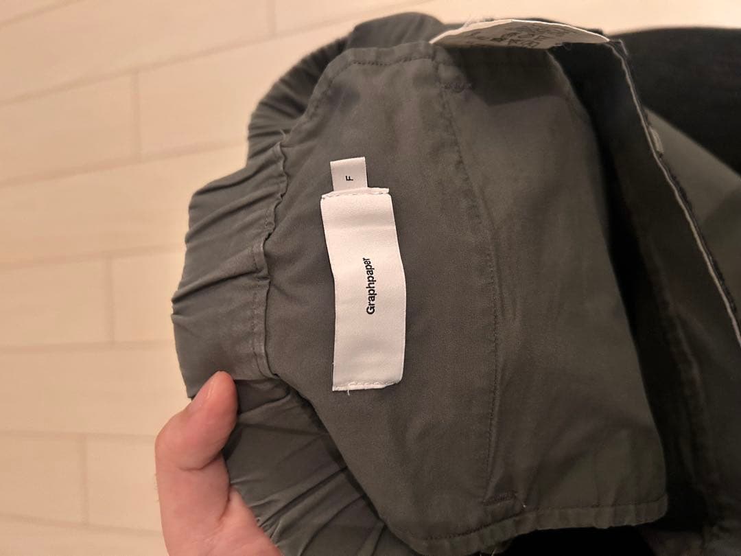 【【中古美品】グラフペーパー　シェフパンツ