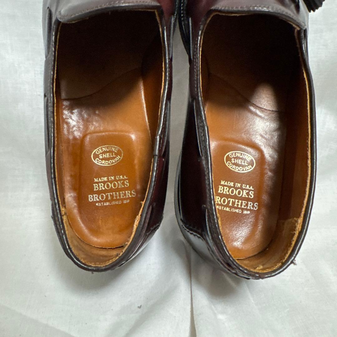 Alden×BrooksBrothers タッセルローファー 9.5E